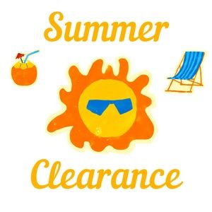 All LIVE SHOWS will have SUMMER CLEARANCE items! Stay tuned!!
